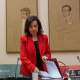 La ministra de Defensa, Margarita Robles, en una comsiión del Congreso  Matias Chiofalo - Europa Press
