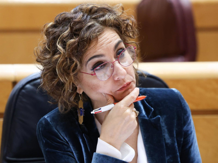 La vicepresidenta primera y ministra de Hacienda, María Jesús Montero. Marta Fernández - Europa Press