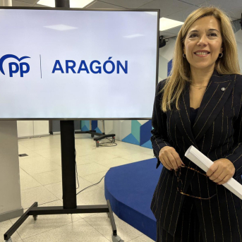 La secretaria general del PP Aragón, Ana Alós. EUROPA PRESS La secretaria general del PP Aragón, Ana Alós. EUROPA PRESS