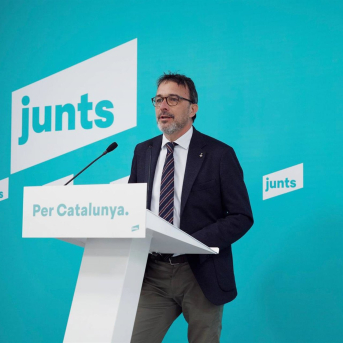 El portavoz de Junts, Josep Rius JUNTS
