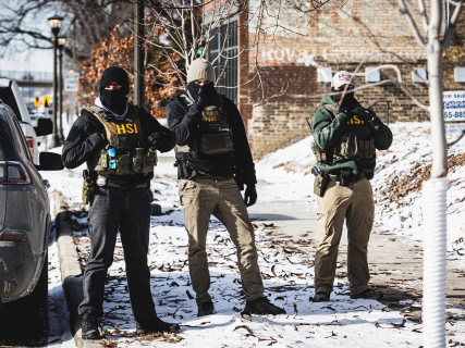 Agentes federales de migración en Minneapolis, Estados Unidos Europa Press/Contacto/Dave Decker