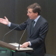 El alcalde de Madrid, José Luis Martínez-Almeida, durante un pleno ordinario del Ayuntamiento  Eduardo Parra - Europa Press