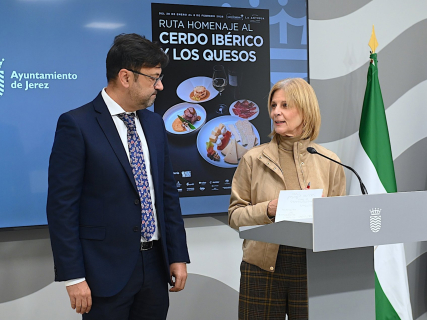 Jerez lanza el 30 de enero una ruta en honor al cerdo ibérico y a los quesos