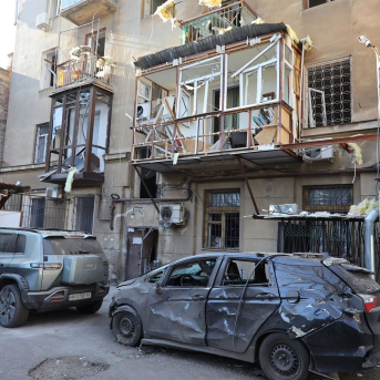 Edificio residencial dañado en Odesa a causa de un ataque ruso Europa Press/Contacto/Viacheslav Onyshchenko