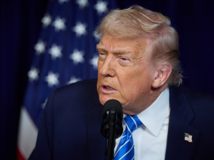 El presidente de Estados Unidos, Donald Trump, durante una rueda de prensa en Palm Beach el 28 de diciembre de 2025 (archivo) -/Ukrainian Presidency/dpa