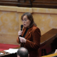 La consellera de Territorio y portavoz del Govern, Sílvia Paneque, interviene durante una sesión de control, en el Parlament de Catalunya, a 28 de enero de 2026, en Barcelona, Catalunya (España) David Zorrakino - Europa Press