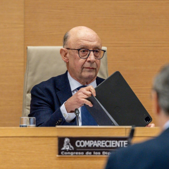 El exministro de Hacienda y Función Pública Cristóbal Ricardo Montoro. Foto de Archivo. Europa Press