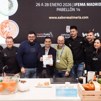 Sabores Almería culmina Madrid Fusión como gran escaparate gastronómico nacional
