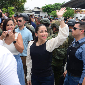 Luisa González, excandidata presidencial en Ecuador.  Europa Press/Contacto/Alejandro Baque