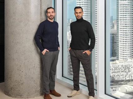 Los fundadores de Mesh Security, Omri Hering y Netanel Azoulay. MESH SECURITY