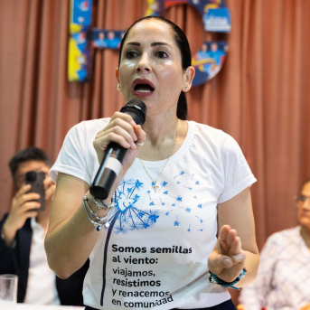 La política ecuatoriana y excandidata de Revolución Ciudadana Luisa González Europa Press/Contacto/Ignacio Lopez Isasmendi