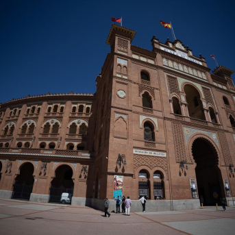 Fachada de la plaza de toros de las Ventas, a 18 de abril de 2024, en Madrid (España).  Eduardo Parra - Europa Press