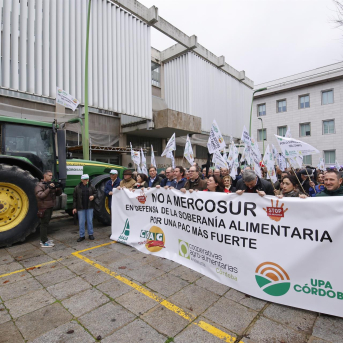 Más de 2.600 personas protestan en siete provincias andaluzas contra el acuerdo UE-Mercosur