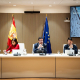 El secretario de Estado de Trabajo, Joaquín Pérez Rey, preside la mesa de diálogo social para la subida del salario mínimo interprofesional (SMI) de 2026. En Madrid, a 29 de enero de 2026. PEDRO RUIZ/MINISTERIO DE TRABAJO