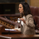 La portavoz de Podemos en el Congreso, Ione Belarra, interviene durante un pleno en el Congreso de los Diputado Eduardo Parra - Europa Press