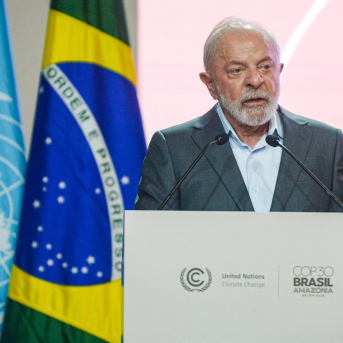 El presidente de Brasil, Luiz Inacio Lula da Silva. Antonio Sciza/COP30/dpa