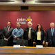 De izquierda a derecha, Javier Santacruz, Ismael Clemente, Fernando Sánchez, Miguel Garrido, Marisa González, Clemente González Soler y Diego Rodríguez. Foto: CEIM.