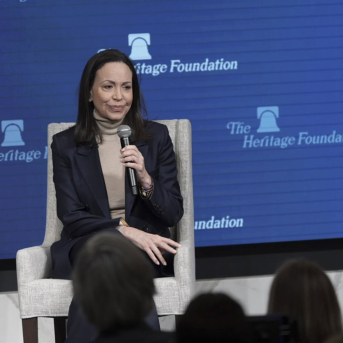 La opositora venezolana María Corina Machado. Briant Mendez, Briant Mendez / Zuma Press / Contac La opositora venezolana María Corina Machado. Briant Mendez, Briant Mendez / Zuma Press / Contac