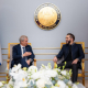 El presidente electo de Chile, José Antonio Kast (izquierda), junto al presidente de El Salvador, Nayib Bukele (derecha) PRESIDENCIA EL SALVADOR