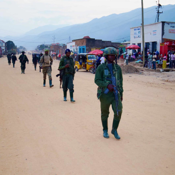 Milicianos del M23 en Uvira  (archivo) Europa Press/Contacto/Xin Huashefa