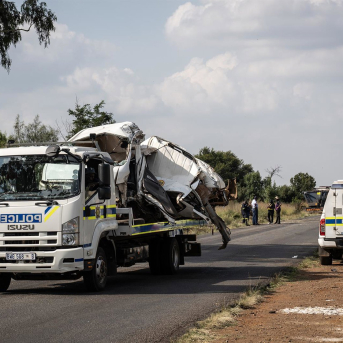 Accidetne de camión en Johannesburgo, Sudáfrica (archivo) Europa Press/Contacto/Shiraaz Mohamed