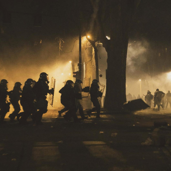 Manifestación contra el desalojo del centro social Askatasuna en Turín (Italia). Europa Press/Contacto/Andrea Alfano Manifestación contra el desalojo del centro social Askatasuna en Turín (Italia). Europa Press/Contacto/Andrea Alfano