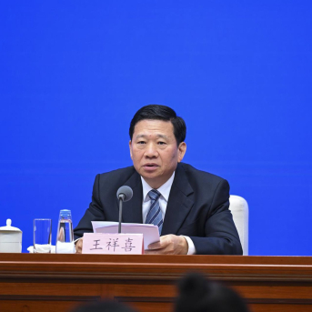 El ministro de Gestión de Emergencias de China, Wang Xiangxi   Europa Press/Contacto/Chen Yehua