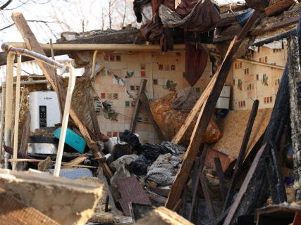 Ataque de un dron ruso en Dnipró (Ucrania) GOBIERNO REGIONAL DE DNIPRÓ (UCRANIA)