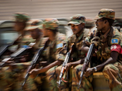 Imagen de archivo de militares somalíes  Europa Press/Contacto/Stuart Price