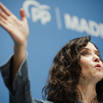 La presidenta de la Comunidad de Madrid y del Partido Popular de Madrid, Isabel Díaz Ayuso, durante la clausura de la segunda sesión de la II Intermunicipal del PP de Madrid, en el Hotel Euroforum Palacio de Los Infantes Mateo Lanzuela - Europa Press La presidenta de la Comunidad de Madrid y del Partido Popular de Madrid, Isabel Díaz Ayuso, durante la clausura de la segunda sesión de la II Intermunicipal del PP de Madrid, en el Hotel Euroforum Palacio de Los Infantes Mateo Lanzuela - Europa Press