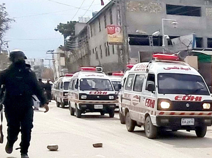 Imagen de un ataque del ELB en Quetta (Pakistán) a 31 de enero de 2026 Europa Press/Contacto/PPI