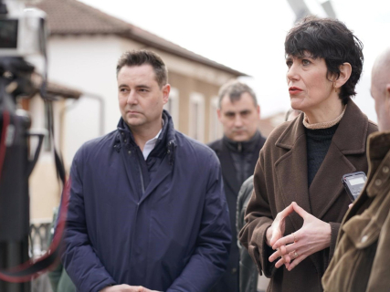 La portavoz del Gobierno y ministra de Inclusión Social, Seguridad Social y Migraciones, Elma Sainz PSOE