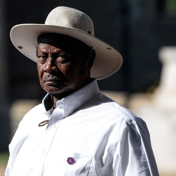 El presidente de Uganda, Yoweri Museveni JACK TAYLOR/PA WIRE/DPA / JACK TAYLOR