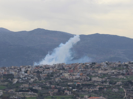 Bombardeo israelí en el sur de Líbano Europa Press/Contacto/Taher Abu Hamdan