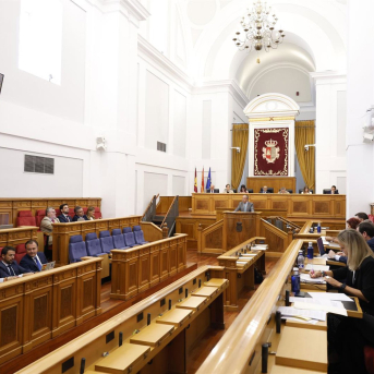 El Pleno de las Cortes de C-LM debatirá este jueves sobre violencia de género, abandono escolar e inflación