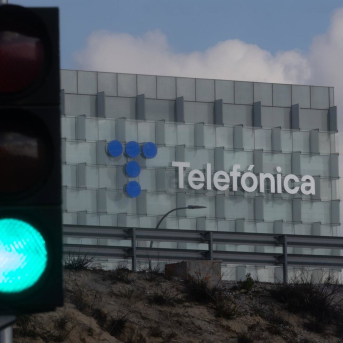 Fachada de la sede de Telefónica, a 7 de noviembre de 2024, en Madrid (España).  Eduardo Parra - Europa Press