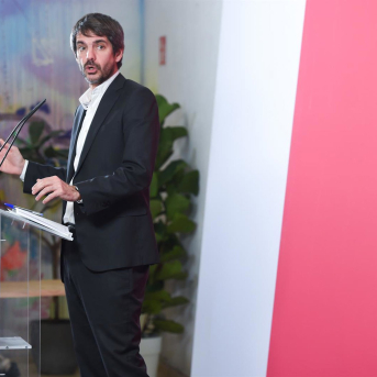 El ministro de Cultura, Ernest Urtasun- Gustavo Valiente - Europa Press