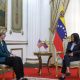 Laura Dogu y Delcy Rodríguez GOBIERNO DE VENEZUELA