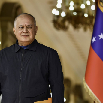 El ministro del Interior venezolano, Diosdado Cabello  Europa Press/Contacto/Ding Hongfa