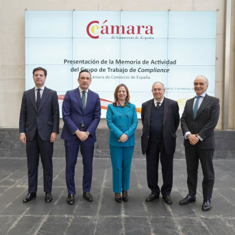 Las empresas subrayan reforzar la seguridad jurídica y la efectividad de los sistemas de cumplimiento. CÁMARA DE COMERCIO DE ESPAÑA