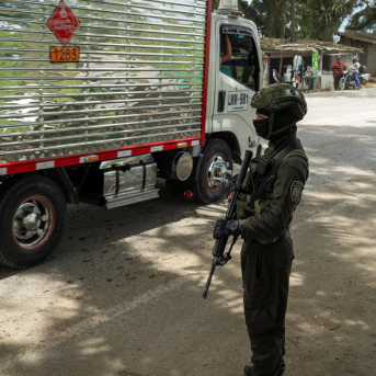 Militar colombiano en una imagen de archivo. Europa Press/Contacto/Sebastian Marmolejo