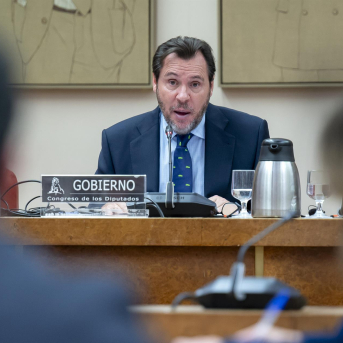 El ministro de Transportes y Movilidad Sostenible, Óscar Puente, comparece ante la Comisión de Transportes y Movilidad Sostenible, en el Congreso de los Diputados, a 3 de febrero de 2026, en Madrid (España). Alberto Ortega - Europa Press El ministro de Transportes y Movilidad Sostenible, Óscar Puente, comparece ante la Comisión de Transportes y Movilidad Sostenible, en el Congreso de los Diputados, a 3 de febrero de 2026, en Madrid (España). Alberto Ortega - Europa Press