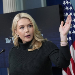 Karoline Leavitt, portavoz de la Casa Blanca. Europa Press/Contacto/Yuri Gripas - Pool via CNP