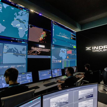 Mando control de Indra INDRA