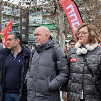 El secretario general de CCOO, Unai Sordo, en la manifestación en Toledo 'De las respuestas a la acción' EUROPA PRESS El secretario general de CCOO, Unai Sordo, en la manifestación en Toledo 'De las respuestas a la acción' EUROPA PRESS