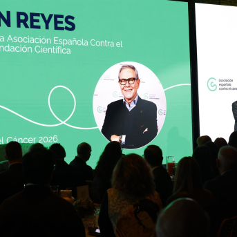 El presidente de la Asociación Española Contra el Cáncer, Ramón Reyes. AECC
