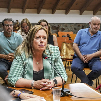 Emi Peón, portavoz del PRC en Cartes PRC