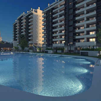 Residencial Les Naus, ubicado en Playa de San Juan, en la ciudad de Alicante FRAORGI