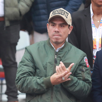 El presidente de Perú, José Jerí, durante un acto en Lima. Europa Press/Contacto/Mariana Bazo