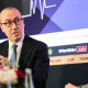 El consejero delegado de BBVA, Onur Genç, en el Foro Global de Banca organizado por el 'Financial Times', a 4 de diciembre de 2025 en Londres (Reino Unido). BBVA
